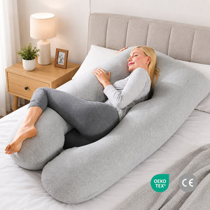 Vente chaude Oreiller Corps Entier En Forme De U Oreiller De Soutien De Grossesse Pour Dormir - Product Image 1