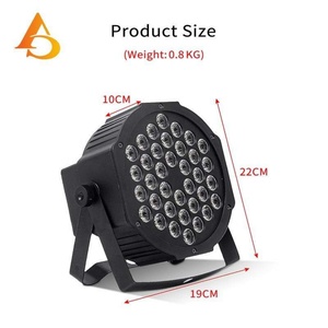 Mini Lámpara LED Par de 36x3w, Luz Par RGB DMX 512, Luz LED Par para Escenario, Más Vendida - Product Image 5