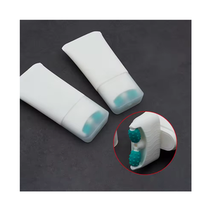 ネッククリームフェイスクリームプラスチックスクイーズチューブダブルツイストシリコンソフトマッサージローラーボールチューブマッサージジェルチューブ用 - Product Image 1