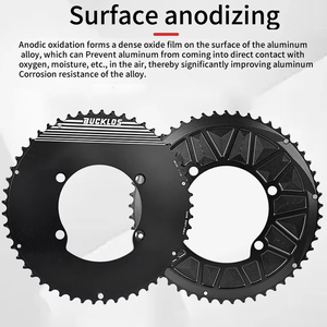 Plateau de pédalier BUCKLOS 110BCD pour vélo de route, <span class=keywords><strong>couronne</strong></span> 50-34T 52-36T 53-39T 54-40T 110 BCD pour R7100 R8100 R9200 - Product Image 4