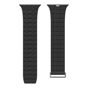 Boucle magnétique en silicone classique <span class=keywords><strong>AP</strong></span> pour bracelet Apple Watch pour IWatch SE 6 7 8 9 10 11 42 46 49 mm - Product Image 4