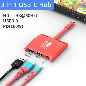 <span class=keywords><strong>Usb</strong></span> C để HDTV 4k USB3.0 pd100w 3 1 <span class=keywords><strong>Hub</strong></span> High <span class=keywords><strong>Definition</strong></span> Loại C Cable Đối với Nintendo chuyển đổi di động máy tính xách tay/bảng 2m/6ft trong kho - Product Image 6