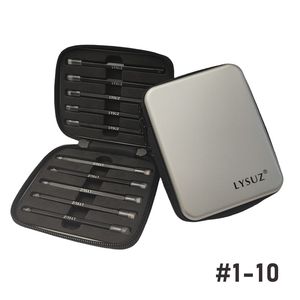 Testeur <span class=keywords><strong>de</strong></span> dureté des minéraux portable LYSUZ Mohs 1-10 pour pierres précieuses, bijoux, pierres brutes, outil d'identification pour la construction <span class=keywords><strong>de</strong></span> sols - Product Image 1