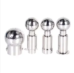 Factory Direct Sells Stainless Steel Female Threaded Rotary Cleaning Ball