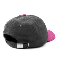 Casquettes de papa en daim personnalisées avec logo brodé à 6 panneaux en gros sur Alibaba