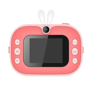 旅行/屋外MicroSD互換の子供向けのHDビデオとインスタント印刷を備えたデジタルキッズカメラ玩具