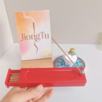 Bâtonnets d'encens aromatiques portables miniatures de 10g de qualité supérieure avec support magnétique intégré, personnalisables pour la décoration intérieure, la méditation et la prière