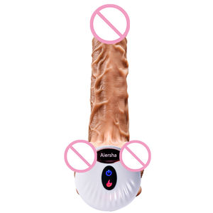 Telecomando senza fili enormi Dildo ventosa pene intimity Phallus grandi giocattoli realistici del sesso del vibratore del Dildo per le donne adulte - Product Image 2