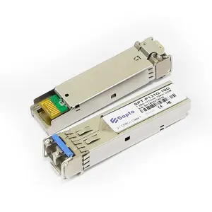 Sopto 1.25G modulo fibra ottica SFP 1310nm LC connettore 10km 20km 40km compatibile tutte le marche 1G ricetrasmettitore SFP