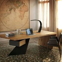 Escritorio ejecutivo estilo americano madera maciza loft minimalista moderno ordenador de escritorio jefe grande