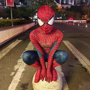 Tuta con Cappuccio di Iron Man e <span class=keywords><strong>Spiderman</strong></span>, Costume da Lavoro, Cosplay di Supereroi TV e Cinema, Abbigliamento per Halloween, Spettacoli e Danza IM173-W5 - Product Image 3