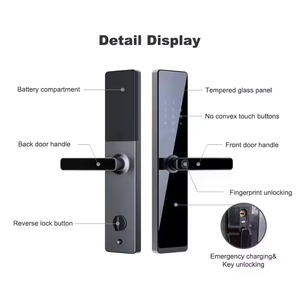 <span class=keywords><strong>Cerradura</strong></span> Inteligente para Puerta <span class=keywords><strong>Exterior</strong></span> 2026, Impermeable, con Huella Dactilar <span class=keywords><strong>Biométrica</strong></span>, WiFi Tuya, Entrada sin Llave, <span class=keywords><strong>Cerradura</strong></span> Digital - Product Image 5
