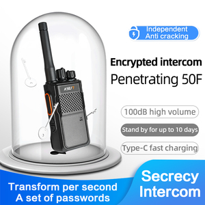 KSUN เข้ารหัส woki toki ป้องกันการถอดรหัสเครื่องส่งรับวิทยุวิทยุแบบใช้มือถือสองทางสําหรับการพาณิชย์ทางการพลเรือน - Product Image 2