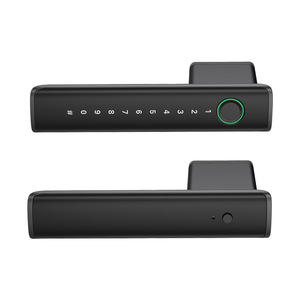 Nissho <b>Smart</b> Fingerprint <b>Lock</b> Aluminum Alloy Door <b>Lock</b> For Wooden Doors Rental Rooms Password Entry - Product Image 1