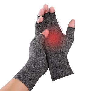 <span class=keywords><strong>1</strong></span> par de guantes de compresión para artritis, muñequera para aliviar el dolor articular, muñequera para hombre y mujer, guantes de compresión - Product Image 1