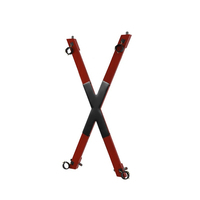Meilleures ventes : Cadre d'entraînement BDSM en bois massif réglable, type X-frame, avec fonction de contrainte et de fixation, accessoires sexuels BDSM