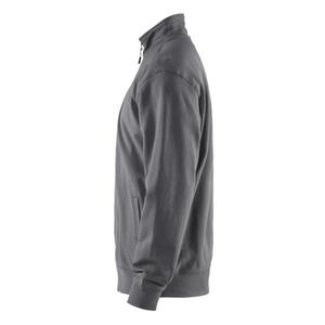 BLAKLADER - 337111589800XS <b>Sweatshirt</b> with full zip Dark grey - EAN 7330509605097 <b>WORK</b> HOODIES - Product Image 4