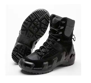 TSB07 Stock Customized Middle Cut Tactical <b>Hiking</b> <b>Boots</b> cow leather heavy duty <b>Boots</b> Green AK Ankle <b>Boots</b> Short Shoes - Product Image 6