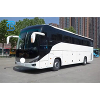 Bus diesel à transmission manuelle d'occasion ZK6107HB, 51-60 places, norme d'émission Euro 2, conduite à gauche, direction du conducteur, moteur 9,7 L, 11,5 m, bagages pour