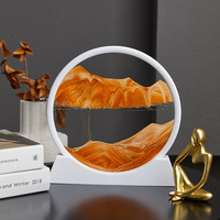 Ornements en verre trempé 3D effet défilé, style Art Déco, en forme de sablier, artisanat paysager, cadeaux, décoration intérieure, cadeau pour enfants, Diwali, mariage