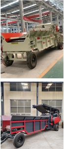 Diesel-powered lớn di động gỗ chipper Mẫu toàn diện Nail cạnh góc Vật liệu chi nhánh gỗ Shredder lõi bánh - Product Image 6