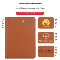 Carpeta Multifuncional con Cierre para Documentos de Oficina A4 y Carpeta de Tres Anillas con Almacenamiento de Cuero PU y Logotipo Personalizable