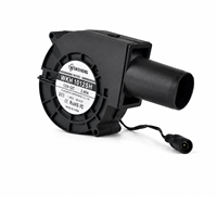 Ventilateur Soufflant Mini Turbo 9733 12V 24V DC 2.4A WKH 1012SH pour Refroidissement, Ventilation Industrielle, Bricolage, Aide à l'Enflation de Barbecue au Charbon, Dispositif d'Inflation