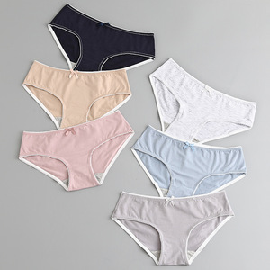 Filles Étudiants Moins Cher Prix Coton Taille Basse <span class=keywords><strong>Sexy</strong></span> Femmes Culotte - Product Image 1