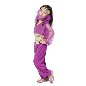 Disfraz de Danza del Vientre para Niños Unisex, Disfraz de Princesa Árabe para Halloween, Carnaval, Espectáculo, Fiesta de Disfraces - Product Image 5