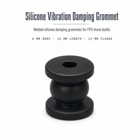 Silicone Vibration Damping Grommet M4*12mm Anti Vibration Damper Shock Absorbing Mount for FPV Drone Frame