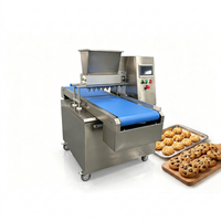 Machine à fabriquer des biscuits électriques pour boulangerie, avec découpe de pâte, pour biscuits aux noix, et déposeuse de biscuits sablés à buse de coupe de fil