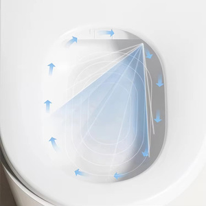 <span class=keywords><strong>โถ</strong></span><span class=keywords><strong>สุขภัณฑ์</strong></span>อัจฉริยะ WC แบบอเมริกัน S-TRAP <span class=keywords><strong>โถ</strong></span>ชักโครกอัตโนมัติปรับอุณหภูมิได้รีโมทควบคุม<span class=keywords><strong>โถ</strong></span>ส้วม - Product Image 3