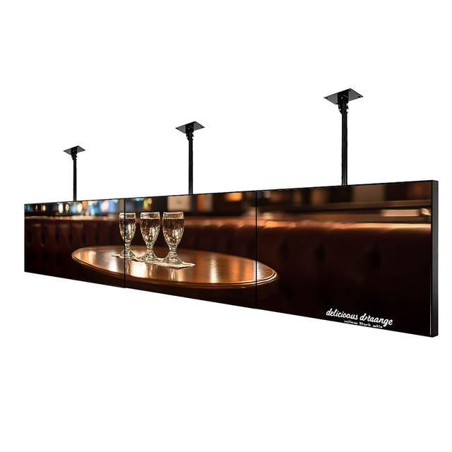 Custom Digital Menu Boards for Milks Tea Shops Available in 32" 43" and 55 Inch Sizes for Engaging Advertising Solutions