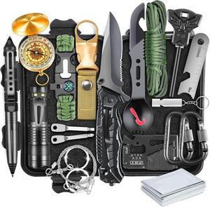 Kit de survie d'urgence 31 en 1 - Outil de survie professionnel