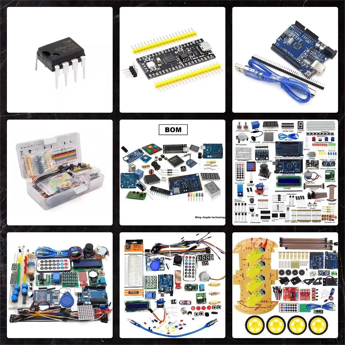 45 kinds of sensor kit sensor module electronic module sensor robot kit intelligent car