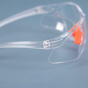 CL-003 lunettes de sécurité anti-impact haute visibilité lunettes industrielles anti-rayures lentille PC réglable Protection des yeux coupe-vent - Product Image 6
