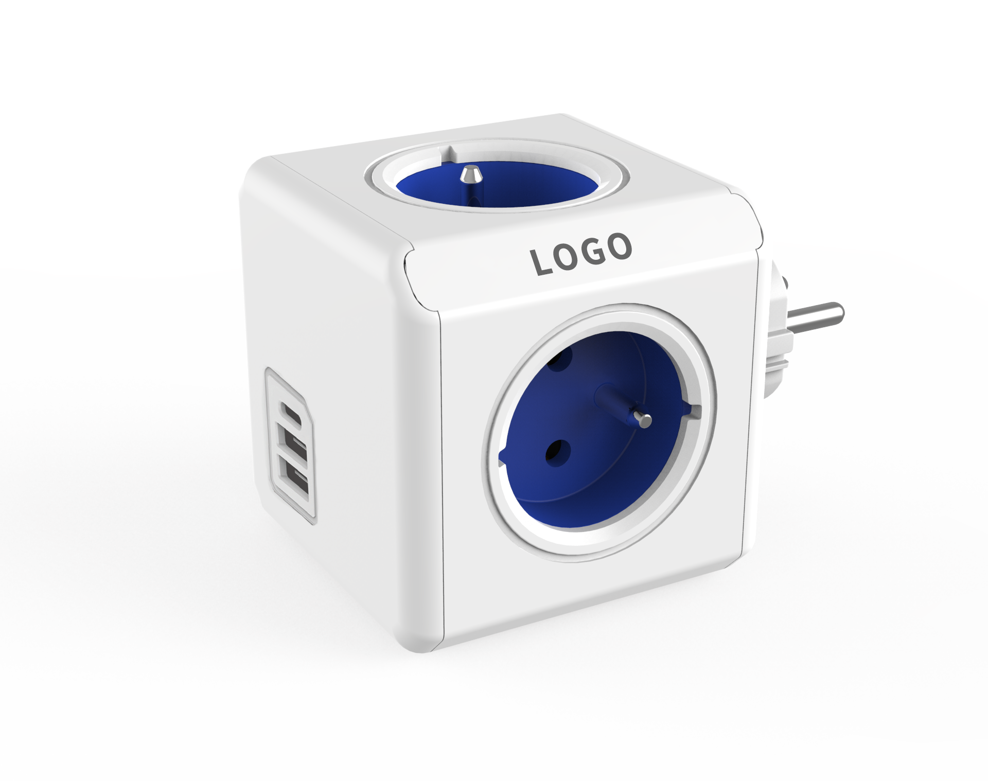 Cubo de alimentación FR 2USB 1Type C