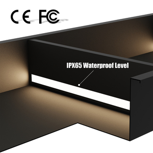 Dayanıklı siyah paslanmaz çelik duvar niş banyo duş niş Insert ile ışık IPX65 satılık anma - Product Image 6