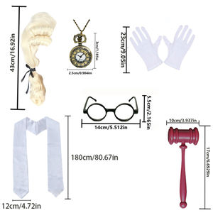 La série de costumes de personnages <span class=keywords><strong>d</strong></span>'avocats PESENAR convient aux costumes de festival <span class=keywords><strong>d</strong></span>'Halloween et aux costumes de personnages de fête de festival - Product Image 1