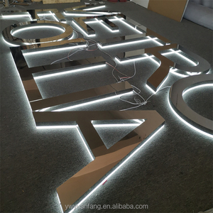 Công ty hình ảnh tường Logo nền LED tùy chỉnh dấu hiệu sáng từ tùy chỉnh Acrylic bảng hiệu LED thư ký - Product Image 2