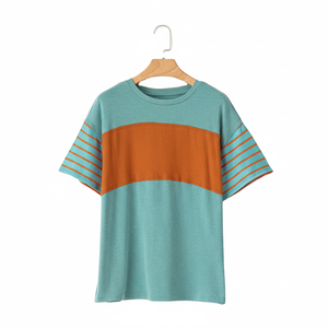 Camisetas personalizables de manga corta para hombre, de secado rápido, transpirables, informales, de algodón liso, logotipo personalizado, colores, tamaño, servicio OEM ODM - Product Image 1