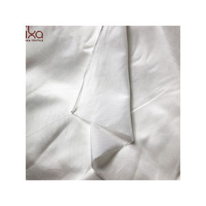 Tissu en coton de <span class=keywords><strong>soie</strong></span> biologique Maxfeel, 55 pouces de large, blanc, léger, style uni, pour robes et vêtements de filles, vendu <span class=keywords><strong>au</strong></span> mètre - Product Image 1