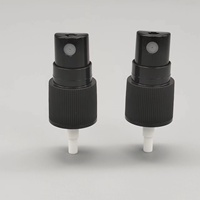 Haute qualité 18 415 pulvérisateur en plastique vis buse lisse atomisation blanc noir 18mm pulvérisation de brouillard fin