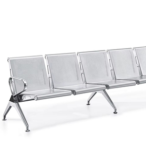 Silla <span class=keywords><strong>de</strong></span> <span class=keywords><strong>Espera</strong></span> Moderna <span class=keywords><strong>de</strong></span> 5 Plazas con Estructura <span class=keywords><strong>de</strong></span> Acero Inoxidable <span class=keywords><strong>de</strong></span> Alta Calidad, Duradera y Ecológica <span class=keywords><strong>para</strong></span> Uso en Aeropuertos, Hospitales, Hoteles y Escuelas - Product Image 1