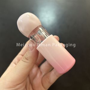ISMAN Stock Tubo de Brillo Labial de 4.5ml con Color Degradado Rosa Amarillo Ombre, Envase Vacío para Brillo Labial, Precio de Fábrica, Venta al por Mayor Profesional, Lo Mejor - Product Image 6