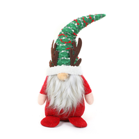 Père Noël Poupée Fenêtre Ornements Suspendus Décorations De Noël Rudolph Poupée Ornements Poupée Naine Sans Visage