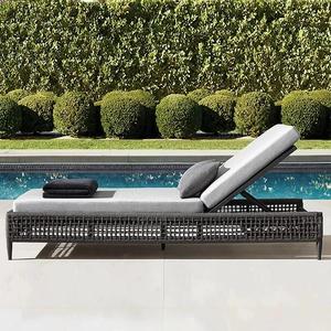 Tumbona Moderna de Aluminio SUNWAY, Muebles de Piscina, Tumbonas <span class=keywords><strong>para</strong></span> Piscina de Hotel, Tumbona <span class=keywords><strong>para</strong></span> Piscina Exterior de Villa - Product Image 4