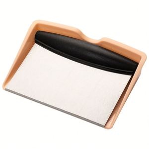 Couteau à pâte en acier inoxydable personnalisé avec poignée ergonomique, outil de pâtisserie en stock - Product Image 1