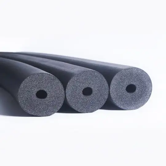 Vendita calda resistente alle alte temperature tubo di schiuma di silicone tubo isolante spugna tubo