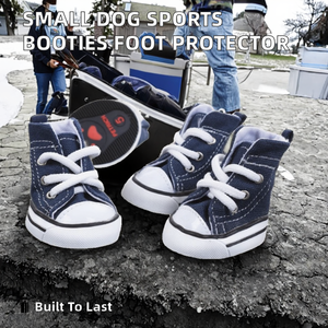Protège-pattes <span class=keywords><strong>pour</strong></span> animaux de compagnie respirant de petite taille <span class=keywords><strong>pour</strong></span> l'hiver, imprimé, <span class=keywords><strong>pour</strong></span> Schnauzer, <span class=keywords><strong>Chihuahua</strong></span>, Pug, <span class=keywords><strong>bottes</strong></span>, chaussures de sport <span class=keywords><strong>pour</strong></span> chien - Product Image 2